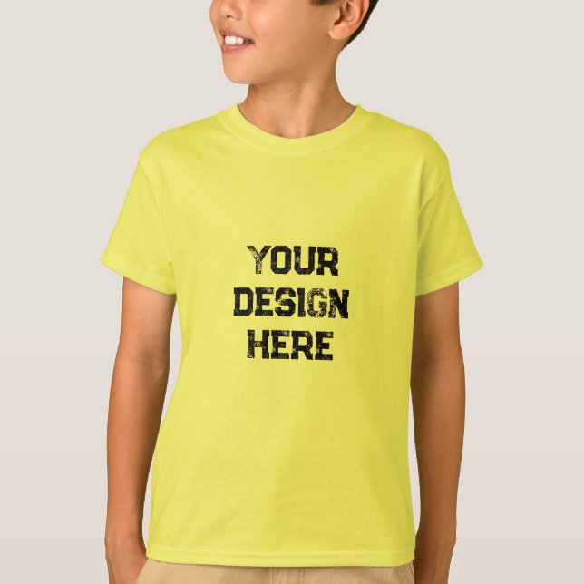 Personalisieren oder Anpassen T-Shirt (Vorderseite)