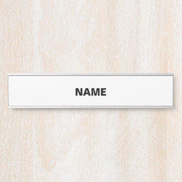 Personalisieren oder Anpassen Türschild