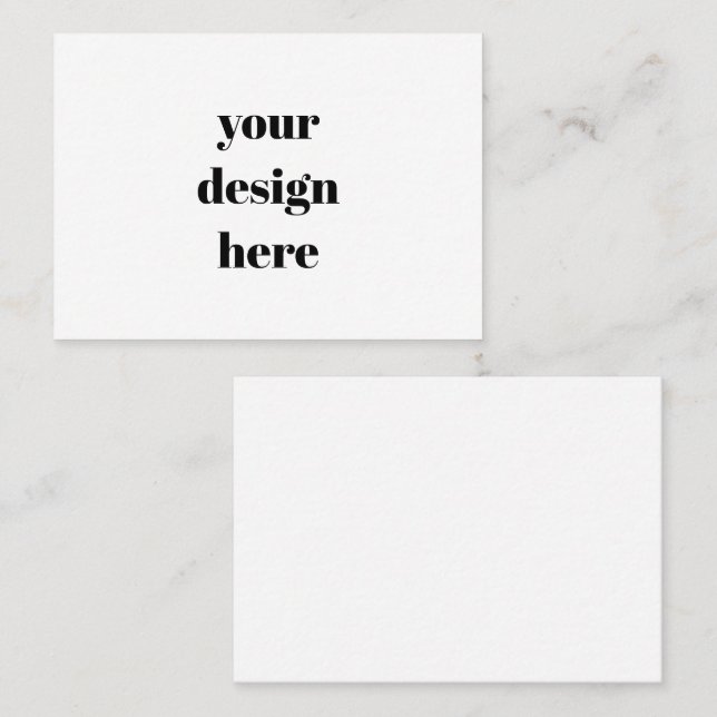 Personalisieren oder Anpassen Visitenkarte (Vorne/Hinten)