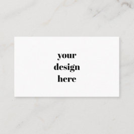 Personalisieren oder Anpassen Visitenkarte