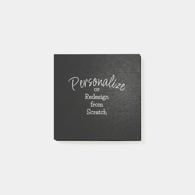 Personalisieren oder Erstellen aus Scratch - Post-it Klebezettel (Vorderseite)