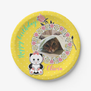 Personalisieren, persönlich, Foto Pappteller