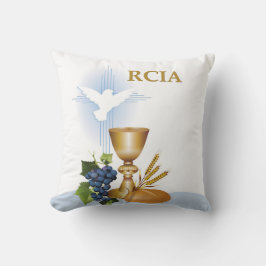 Personalisieren, RCIA-Glückwunsch katholische Sacr Kissen
