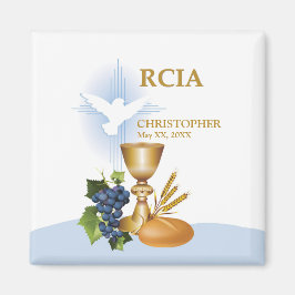 Personalisieren, RCIA-Glückwunsch katholische Sacr Magnet
