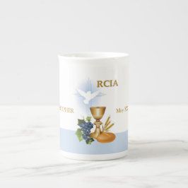 Personalisieren, RCIA-Glückwunsch katholische Sacr Prozellantasse