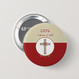 Personalisieren, RCIA-Segnungen zum Beruf des Glau Button