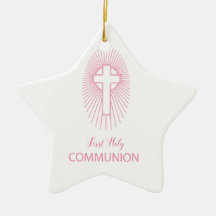 Personalisieren, Rosa Erste Heilige Kommune Cross 