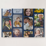 Personalisieren Sie 11 Fotos Marine Moderne Liebe<br><div class="desc">Elegantes und modernes Foto, das für jeden Anlass und für jeden Geschenk macht: Hochzeit, Familie, Freunde und beste Freunde, Großeltern, Valentinstag. Um optimale Ergebnisse bei der Personalisierung dieses Designs zu erzielen, sollten Sie das gleiche Format wie die Vorlage verwenden: vertikal, quadratisch, quadratisch usw. Andernfalls wird es immer noch funktionieren, aber...</div>