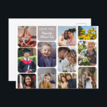 Personalisieren Sie 11 Fotos Moderne Elegante Lieb Postkarte<br><div class="desc">Elegantes und modernes Foto, das für jeden Anlass und für jeden Geschenk macht: Hochzeit, Familie, Freunde und beste Freunde, Großeltern, Valentinstag. Um optimale Ergebnisse bei der Personalisierung dieses Designs zu erzielen, sollten Sie das gleiche Format wie die Vorlage verwenden: vertikal, quadratisch, quadratisch usw. Andernfalls wird es immer noch funktionieren, aber...</div>