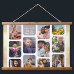 Personalisieren Sie 11 Fotos Moderne Elegante Lieb Wandteppich Mit Holzrahmen<br><div class="desc">Elegantes und modernes Foto, das für jeden Anlass und für jeden Geschenk macht: Hochzeit, Familie, Freunde und beste Freunde, Großeltern, Valentinstag. Um optimale Ergebnisse bei der Personalisierung dieses Designs zu erzielen, sollten Sie das gleiche Format wie die Vorlage verwenden: vertikal, quadratisch, quadratisch usw. Andernfalls wird es immer noch funktionieren, aber...</div>
