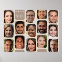 Personalisieren Sie 14 Fotos Classy Taupe Moderne 