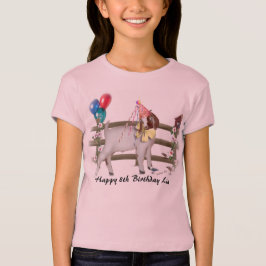 Personalisieren Sie Adorable Boer Goat Kid Birthda Tri-Blend Shirt