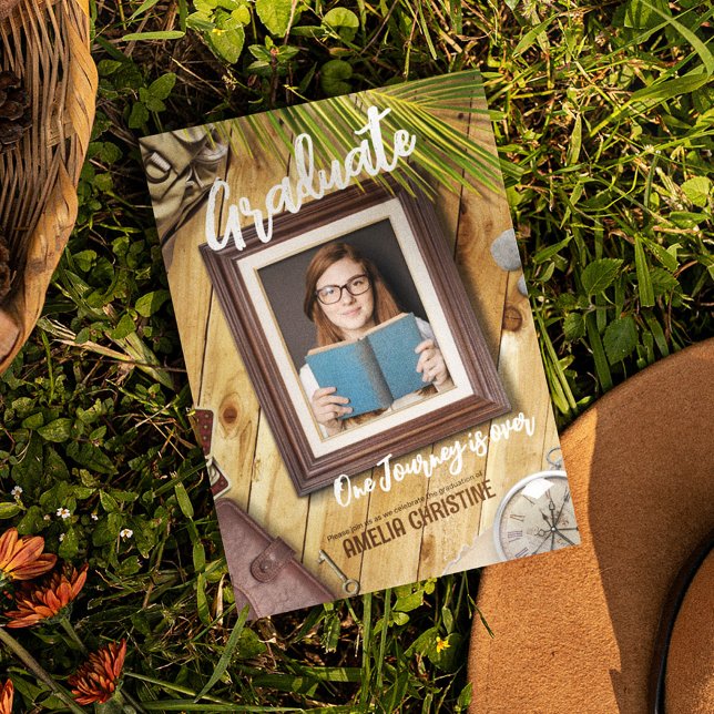 Personalisieren Sie Adventurer Theme Abschluss Ein Einladung (Von Creator hochgeladen)