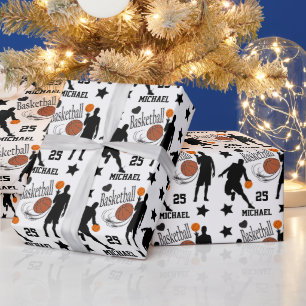 Personalisieren Sie alle Star Basketball Player Geschenkpapier