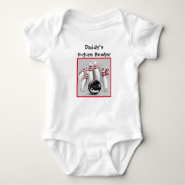 Personalisieren Sie Baby Bowling Strampler