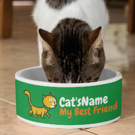 Personalisieren Sie Best Friend Cat Napf