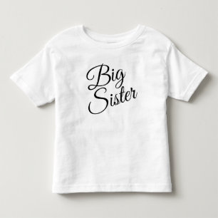 Personalisieren Sie Big Sister Baby T - Shirt