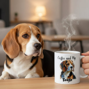 Personalisieren Sie Browns-Kaffee und meinen Beagl Kaffeetasse