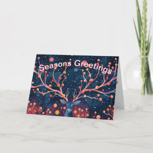 Personalisieren Sie Charming Hirsch Weihnachten