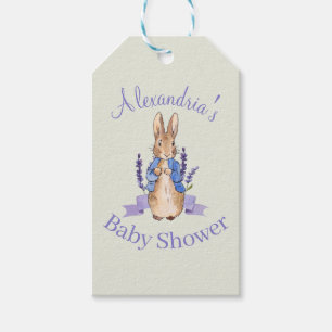 Personalisieren Sie Classic Bunny Rabbit Baby Show Geschenkanhänger