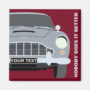 Personalisieren Sie Classic DB5 Sportwagen Magnet