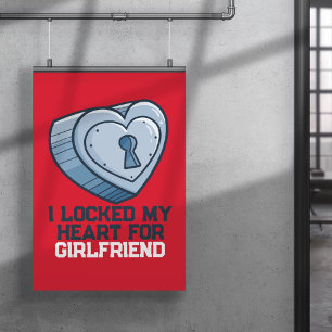 Personalisieren Sie "! Closed my Heart" Poster