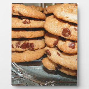 Personalisieren Sie Cookies Dessert Chocolate Chip Fotoplatte