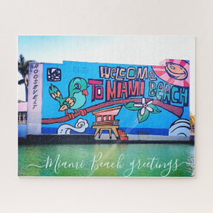 Personalisieren Sie Custom MIAMI SÜDSTRAND Art Zuh