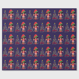 Personalisieren Sie das American Girl Elf Geschenkpapier