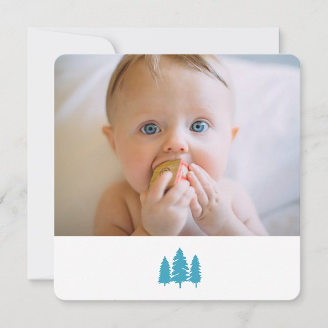 personalisieren Sie das Foto zum Geburtstag (Vorderseite)