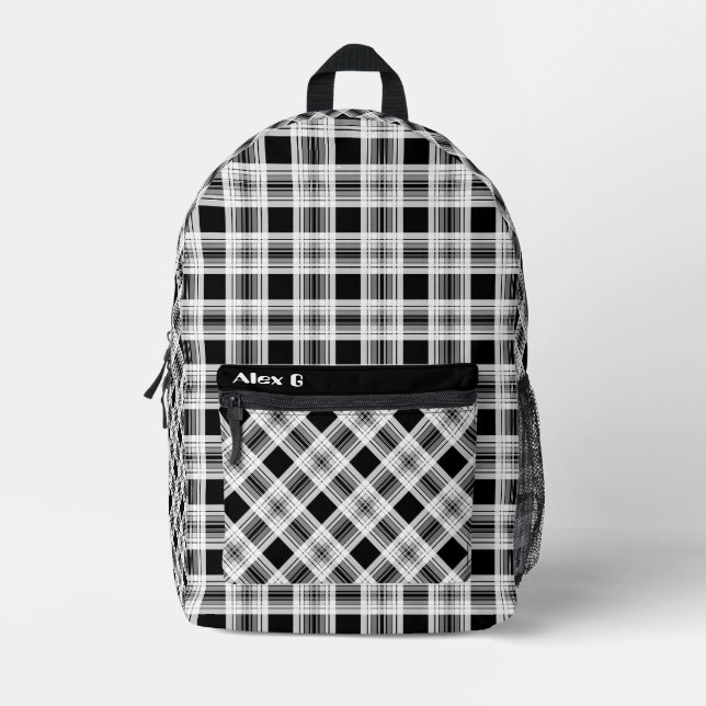 Personalisieren Sie das Kissen Bedruckter Rucksack (Vorderseite)