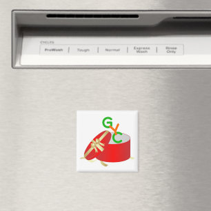 Personalisieren Sie das Logo der Geschäftsorganisa Magnet