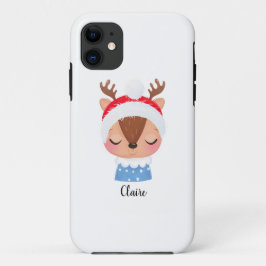 Personalisieren Sie das Weihnachtsschlaf-Rentier-G Case-Mate iPhone Hülle