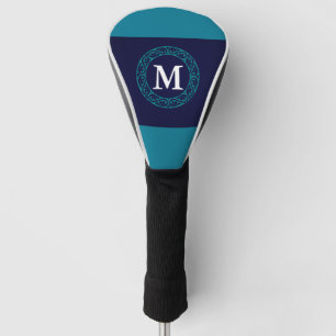 Personalisieren Sie den anfänglichen Blue-Treiber Golf Headcover