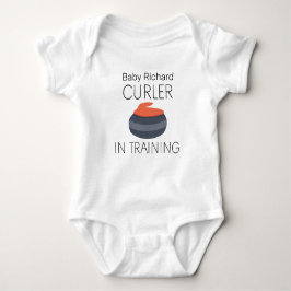 Personalisieren Sie den Baby Name Curler in Ausbil Strampler