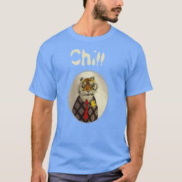 Personalisieren Sie den Fun Chill Tiger T - Shirt