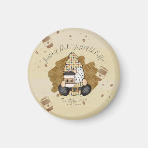 Personalisieren Sie den Kaffee Lover Vater VINTA Magnet