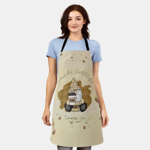 Personalisieren Sie den Kaffee Lover Vater   VINTA Schürze