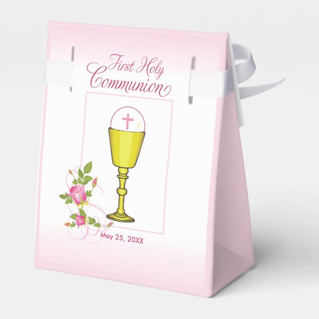 Personalisieren Sie den Mädchennamen Rosa erste he Geschenkschachtel (Rückseite)