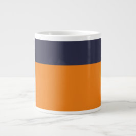 Personalisieren Sie den Namen des Orange- und Mari Jumbo-Tasse