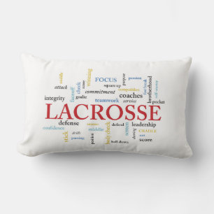 Personalisieren Sie den Namen Lacrosse Coach mithi Lendenkissen