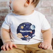 Personalisieren Sie den Namen Planet Spaceship Bab