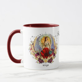 Personalisieren Sie den Namen Virgo Custom Geburts Tasse