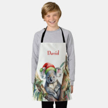 Personalisieren Sie den Namen Weihnachten Koala in