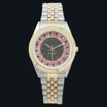 Personalisieren Sie den Poker in Rosa Armbanduhr<br><div class="desc">Las Vegas Poker Chip Styled Watch. ✔ HINWEIS: ÄNDERN SIE NUR DIE VORLAGEBEREICHE, DIE SIE BENÖTIGEN! 😀 Sie können bei Bedarf den gesamten Text löschen und mit Ihren eigenen Text-, Schriftart- und Farbeinstellungen über den Bereich Zazzle Design neu starten. 📌 Wenn Sie weitere Anpassungen benötigen, klicken Sie bitte auf den...</div>