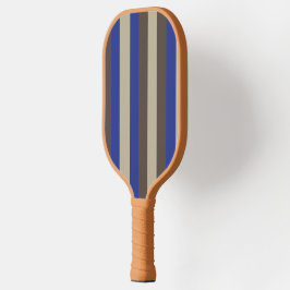 Personalisieren Sie den schick blauen braunen, sen Pickleball Schläger