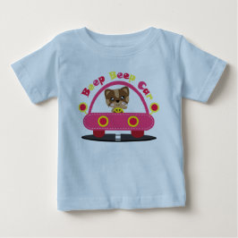 Personalisieren Sie den Signaltonausblick für die  Baby T-shirt
