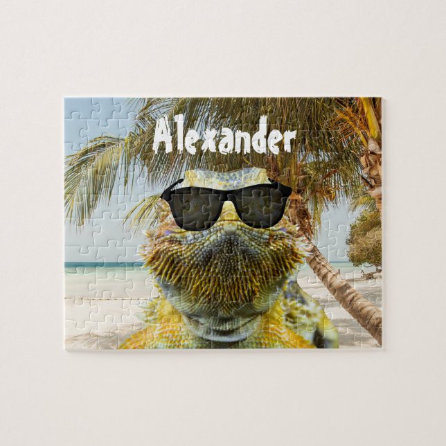 Personalisieren Sie den Sommerstrand (Horizontal)