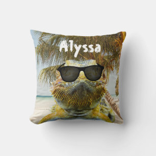 Personalisieren Sie den Sommerstrand Kissen