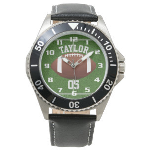 Personalisieren Sie den Spielernamen und die Anzah Armbanduhr